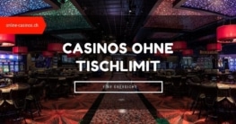 Casinos ohne Tischlimit