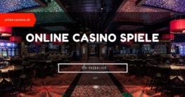 Online Casino Spiele